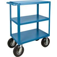  Chariot &agrave; tablettes pour l'ext&eacute;rieur, 3 Tiers, 18" la x 39" h x 33" p, Capacit&eacute; 1200 lb We Share Industrial Supply