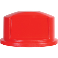 Round Brute&reg; Tops, Dome Lid, Plastic/Polyethylene, Fits Container Size: 22" Dia. We Share Industrial Supply