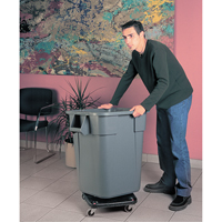 Square BRUTE&reg; Dollies, Polyethylene, Black We Share Industrial Supply