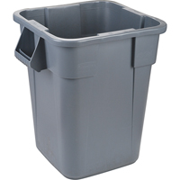 Contenants carr&eacute;s Brute, Poly&eacute;thyl&egrave;ne, 40 gal. US We Share Industrial Supply