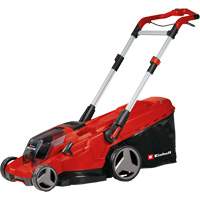 Cordless Push Lawn Mower Kit, Push Walk-Behind, Battery Powered, 17" Cutting Width We Share Industrial Supply