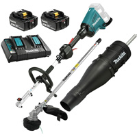 LXT 5.0 Ah Brushless Split Shaft Power Unit Kit with EM405MP Line Trimmer, Battery Powered, 36 V We Share Industrial Supply