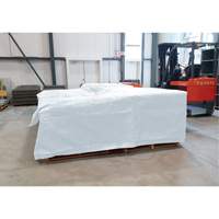 B&acirc;che isol&eacute;e, Poly&eacute;thyl&egrave;ne, Blanc, 20' x 12' x 8 mils We Share Industrial Supply