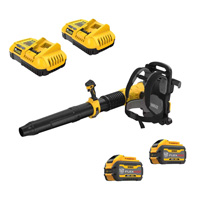 MAX* Brushless Cordless Backpack Blower Kit, 60 V, Battery Powered We Share Industrial Supply