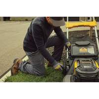 60V MAX* Brushless Cordless RWD Mower Kit, Self-Propelled Walk-Behind, Battery Powered, 21" Cutting Width We Share Industrial Supply