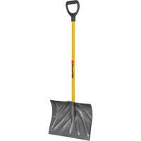 Pelle &agrave; grattoir Pro, Lame Polypropyl&egrave;ne, Largueur 18", Manche Prise en D We Share Industrial Supply