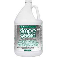 Nettoyant et d&eacute;graissant industriel Crystal Simple Green , 1 gal., Cruche We Share Industrial Supply