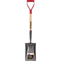 Pro Garden Spade, Wood, Forged Steel Blade, D-Grip Handle, 25-1/2" Long We Share Industrial Supply