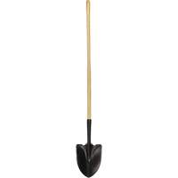 Pelle ronde, Lame Acier durci, Bois, Manche Droit We Share Industrial Supply
