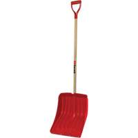 Pelle &agrave; neige Alpine, Lame Polypropyl&egrave;ne, Largueur 13-9/10", Manche Prise en D, Bande d'usure Compris We Share Industrial Supply