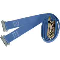 Tendeurs d'arrimage logistique, Rochet, 2" la x 20' lo, Charge d'utilisation 1000 lb (454 kg) We Share Industrial Supply