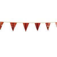 Pennants, 60' L, Red We Share Industrial Supply
