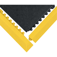 Tapis 24/Seven, Caoutchouc, 3' la c, 3' lo, 5/8" &eacute;paisseur, Noir We Share Industrial Supply