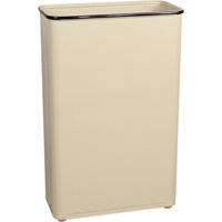 Rectangular Waste Basket, 96 Quarts, Steel We Share Industrial Supply