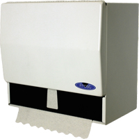 Distributeur de serviettes simples ou en rouleau, Manuel, 10,5" la x 6,75" p x 9,5" h We Share Industrial Supply