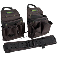 Ceinture porte-outils combin&eacute;e, Polyester, Noir We Share Industrial Supply