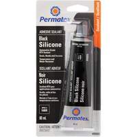 Scellant adh&eacute;sif RTV, 80 ml, Tube, Noir We Share Industrial Supply