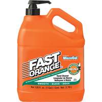 Hand Cleaner, Lotion, 3.78 L, Pump Bottle, Orange We Share Industrial Supply