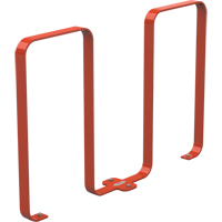 Supports pour bicyclettes The Linguini, Acier, 5 bicyclettes We Share Industrial Supply
