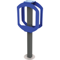 Supports pour bicyclettes Bike Stop, Acier, 2 bicyclettes We Share Industrial Supply