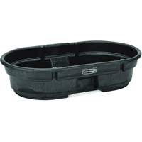 R&eacute;servoir de stockage, 40" p x 51,6" la x 12" h, Capacit&eacute; 400 lb, Noir We Share Industrial Supply