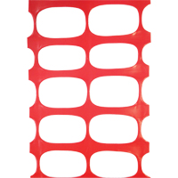 Cl&ocirc;ture &agrave; neige, 50' lo x 4' la, Orange We Share Industrial Supply