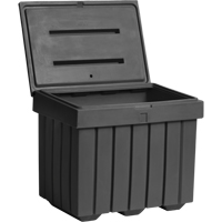 Conteneur d'entreposage &eacute;conomique pour sel/sable, 32" x 23" x 27-1/2", 10 pi³, Gris We Share Industrial Supply