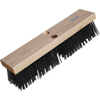 Road Warrior Extra Heavy-Duty Push Broom, 16", X-Coarse, Wire Bristles We Share Industrial Supply