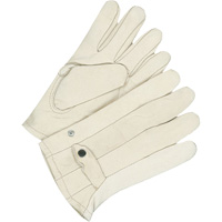 Gants classiques de cordeur, 10, Paume Cuir fleur de vache We Share Industrial Supply