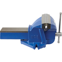 Mechanic's Vise, 8" Jaw Width, 4" Throat Depth We Share Industrial Supply
