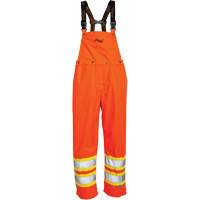 Salopette 300 deniers Journeyman, Polyester, Grand, Orange haute visibilit&eacute; We Share Industrial Supply