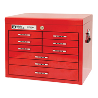 Coffre sup&eacute;rieur de s&eacute;rie PRO+, 26" la, 9 tiroirs, Rouge We Share Industrial Supply