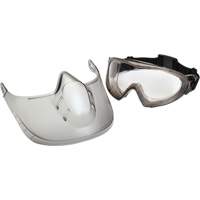 Lunettes de s&eacute;curit&eacute; Capstone Shield avec &eacute;cran facial amovible, Lentille Transparent, Antibu&eacute;e, Ventilation Directe/Ferm&eacute; We Share Industrial Supply