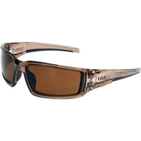 Uvex Hypershock Safety Glasses, Espresso Lens, Anti-Scratch/Polarized, ANSI Z87+ We Share Industrial Supply