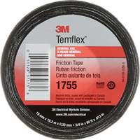 Ruban de chatterton Temflex 1755, 19 mm (3/4") x 18,28 m (60'), Noir We Share Industrial Supply