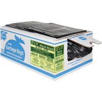 2600 Series Industrial Garbage Bags, Regular, 24" W x 22" L, Black We Share Industrial Supply