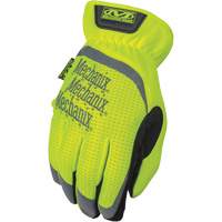 FastFit&reg; High-Visibility Work Gloves, Synthetic Palm, Size Medium/9 We Share Industrial Supply