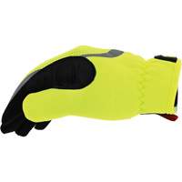 FastFit&reg; High-Visibility Work Gloves, Synthetic Palm, Size Medium/9 We Share Industrial Supply