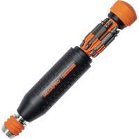 Original MEGALOK 15-in-1 Multi-Bit Screwdriver, 6-3/10" L, Textured Handle We Share Industrial Supply