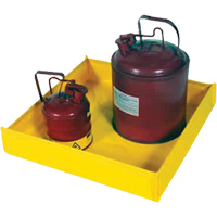 Flexible Ultra-Utility Tray&reg;, 12" L x 12" W x 4.8" H, 1.5 US Gal. Spill Capacity We Share Industrial Supply