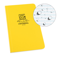 Field-Flex Bound Book, Soft Cover, Yellow, 128 Pages, 4-5/8" W x 7-1/4" L We Share Industrial Supply