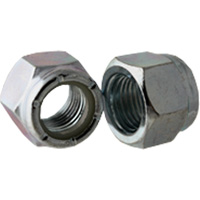&eacute;crou Nylock, 5/16"-18 dia, Zinc Cr+3, Cors&eacute; We Share Industrial Supply