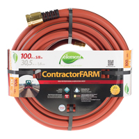 Contractor/FARM Water Hose, PVC, 5/8" dia. x 100' We Share Industrial Supply