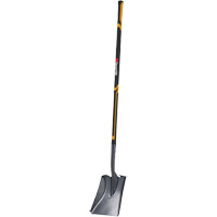 Pelle carr&eacute;e Pro, Fibre de verre, Lame Acier durci, Manche en Droit, Longueur 48" We Share Industrial Supply