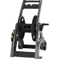 Chariot-d&eacute;vidoir pliable, 175', Aluminium/Poly-plastique We Share Industrial Supply