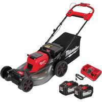 M18 Fuel Self-Propelled Dual Battery Cordless Mower Kit, Self-Propelled Walk-Behind, Battery Powered, 21" Cutting Width We Share Industrial Supply