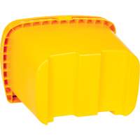 Salt & Sand Storage Bins, With Hasp, 21" x 27" x 26", 4.24 cu. ft., Yellow We Share Industrial Supply