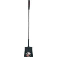 Pelle carr&eacute;e, Bois, Manche en Droite ergonomique, Longueur 62" We Share Industrial Supply