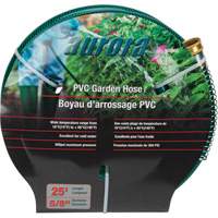 Tuyau de jardin, PVC, 5/8" dia x 25' We Share Industrial Supply