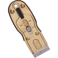 Grattoirs &agrave; lame de rasoir ergonomique, Lame Acier au carbone, Largeur 1-1/2", Manche Caoutchouc We Share Industrial Supply